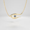 Gold “Eye Catching Charm” - Yellow - 9ct (available in white and pink gold 9ct, 14ct, 18ct, upon request)