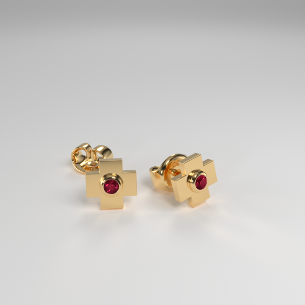 Elxis Plus Stud Earring