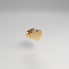 Elxis Heart Stud Earring