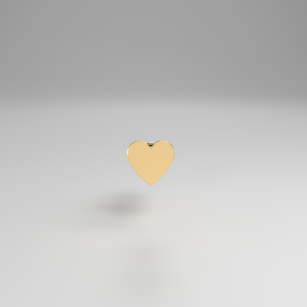 Elxis Heart Stud Earring