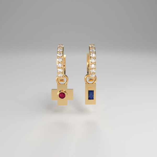 Elxis Plus Hoop Earrings