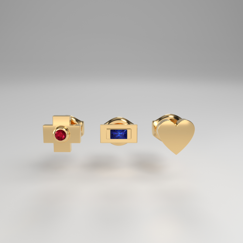 Elxis Stud Earrings